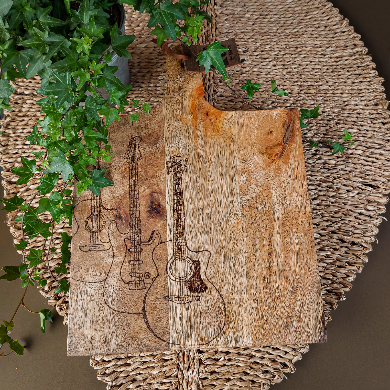 Houtbranden Tapasplank workshop, Lieks Atelier